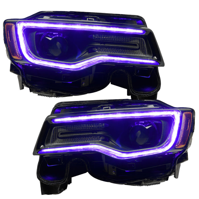 Oracle 1421 Jeep Grand Cherokee Dynamic Headlight DRL Upgrade Kit  ColorSHIFT Dynamic SEE WARRANTY ORACLE Lighting