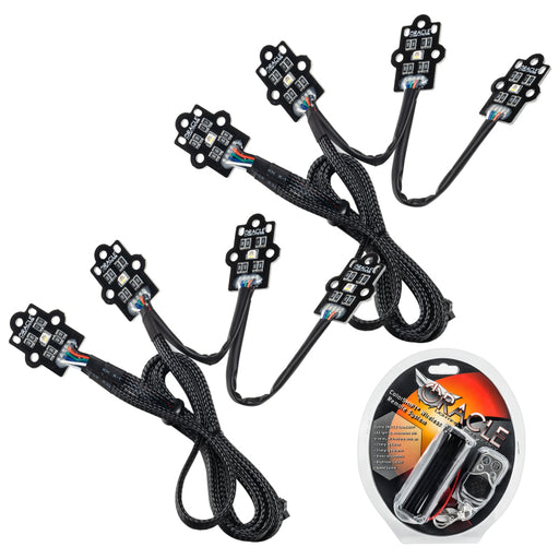 Oracle 20-21 Chevy Silverado HD 2500/3500 RGB+W Headlight DRL Upgrade Kit - ColorSHIFT SEE WARRANTY ORACLE Lighting