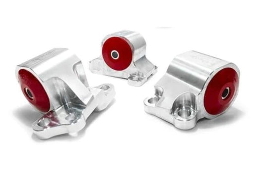 Innovative 92-95 Civic B/D Series Black Aluminum Mounts Solid Bushings (2 Bolt) Innovative Mounts