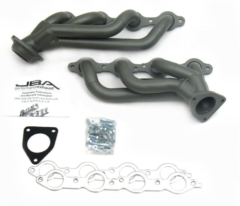 JBA 02-13 GM Truck 4.8L/5.3L LS Ti Ctd Cat4Ward Header JBA