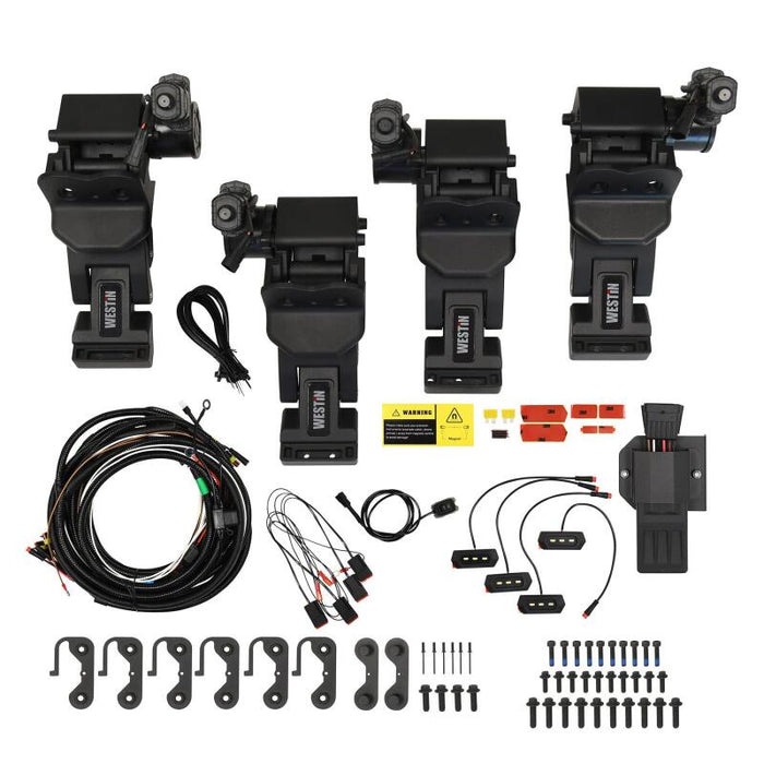 Westin 07-21 Toyota Tundra Double Cab Pro-e Electric Running Boards - Textured Black Westin