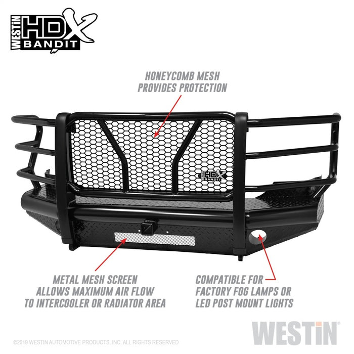 Westin/HDX Bandit 11-16 Ford F-250 / F-350 Front Bumper - Black Westin