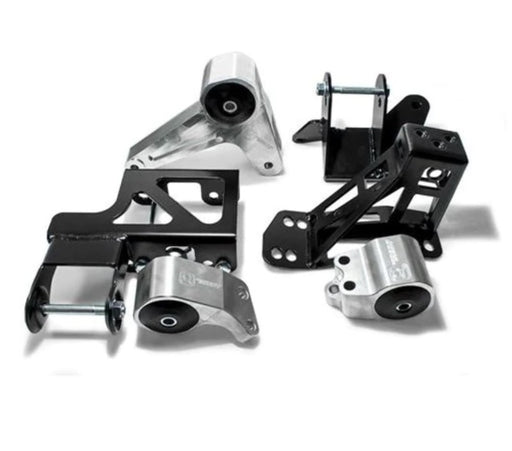 Innovative 92-95 Civic K-Series Black Aluminum Mounts 95A Bushings (Not K24 Trans) Innovative Mounts