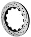 Wilwood Rotor-SRP36 Iron-LH-BLK-Drill 14.00 x .810 - 12 on 8.75in