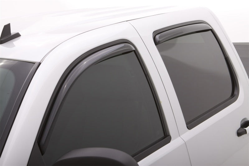 Lund 07-17 Toyota Tundra Double Cab Ventvisor Elite Window Deflectors - Smoke (4 Pc.) LUND