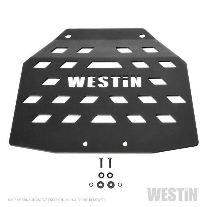 Westin/Snyper 18-21 Jeep Wrangler JL Transfer Case Skid Plate - Textured Black Westin