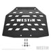 Westin/Snyper 18-21 Jeep Wrangler JL Transfer Case Skid Plate - Textured Black Westin