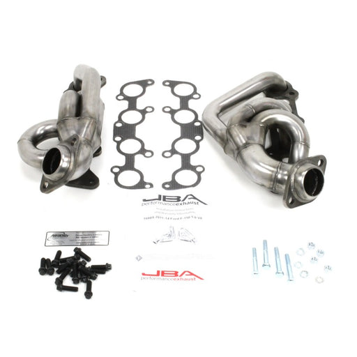 JBA 11-14 Ford F-150 5.0L Coyote 1-5/8in Primary Raw 409SS Cat4Ward Header JBA