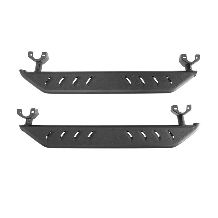 Westin/Snyper 07-17 Jeep Wrangler Triple Tube Rock Rail Steps - Textured Black Westin