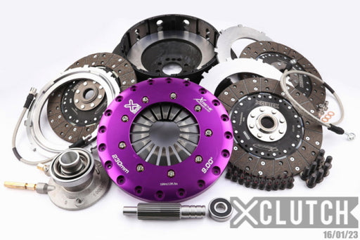 XClutch 09-15 Cadillac CTS V 6.2L 9in Triple Solid Organic Clutch Kit XCLUTCH