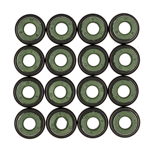 Cometic .265in x .500in x .555in x .638in Metal Jacket Valve Stem Seal - Green - 16 Pack Cometic Gasket