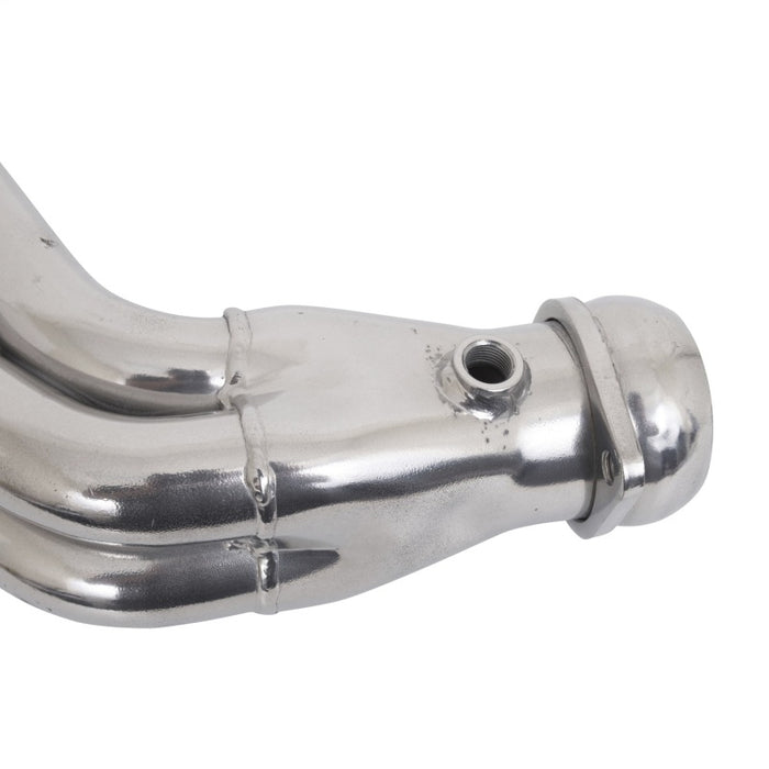 BBK 10-15 Camaro LS3 L99 Long Tube Exhaust Headers With Converters - 1-3/4 Silver Ceramic BBK