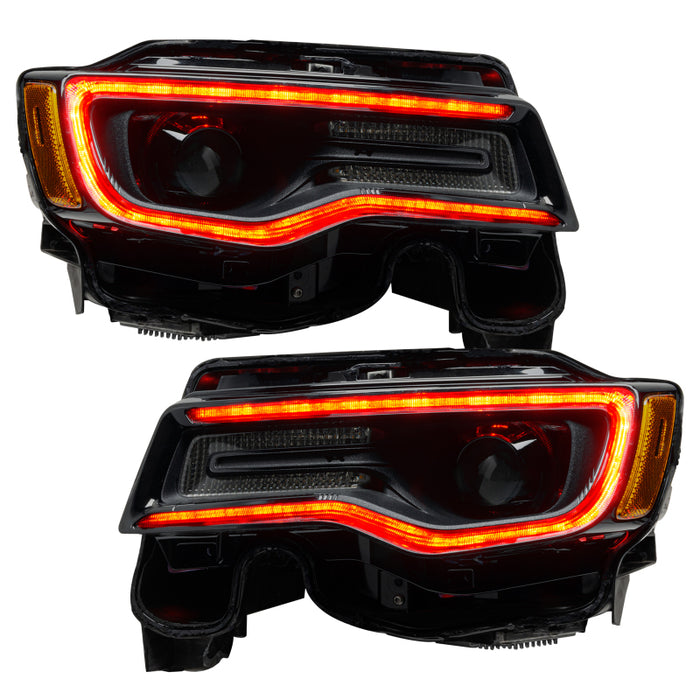 Oracle 1421 Jeep Grand Cherokee Dynamic Headlight DRL Upgrade Kit  ColorSHIFT Dynamic SEE WARRANTY ORACLE Lighting