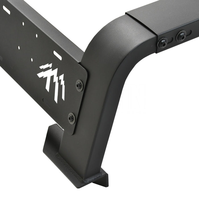 Westin 05-21 Toyota Tacoma 6ft Bed Overland Cargo Rack - Textured Black Westin