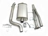 JBA 03-06 Hummer H2 6.0L 409SS Single Rear Exit Cat-Back Exhaust JBA