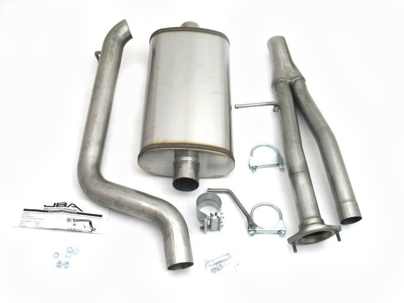 JBA 03-06 Hummer H2 6.0L 409SS Single Rear Exit Cat-Back Exhaust JBA
