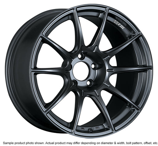 SSR GTX01 18x10.5 5x114.3 22mm Offset Flat Black Wheel G35 / 350z / 370z SSR
