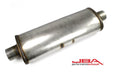 JBA Universal Chambered 304SS Muffler 22x8x5 3in Center/Center JBA