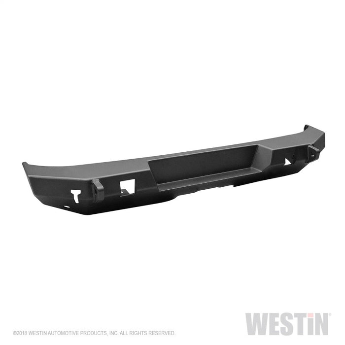 Westin 07-18 Jeep Wrangler JK WJ2 Rear Bumper - Textured Black Westin