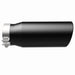 MagnaFlow Tip Stainless Black Coated Single Wall Round Single Outlet 5in Dia 4in Inlet 13in L Magnaflow
