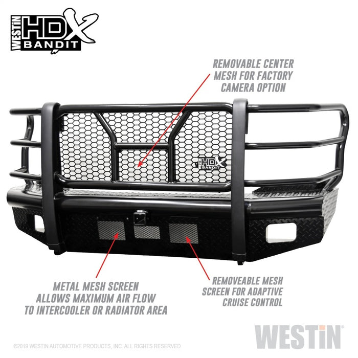 Westin/HDX Bandit 18-20 Ford F-150 (Excl. EcoBoost) Front Bumper - Black Westin