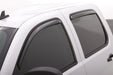 Lund 2017 Nissan Titan Crew Cab Ventvisor Elite Window Deflectors - Smoke (4 Pc.) LUND