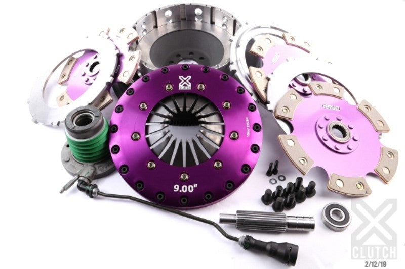 XClutch 14-19 Chevrolet Corvette 6.2L 9in Triple Solid Ceramic Clutch Kit XCLUTCH