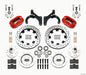 Wilwood Forged Dynalite Front Kit 12.19in Drilled Red 59-64 Chevy Impala / 63-64 Corvette