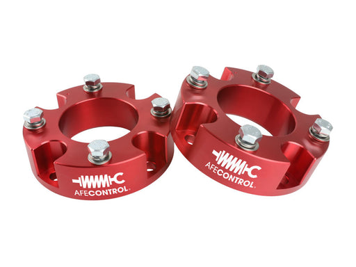 aFe CONTROL 2.0 IN Leveling Kit 07-21 Toyota Tundra - Red aFe