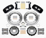 Wilwood AERO6 Front Hat Kit 14.00 1999-2012 Subaru WRX w/Lines