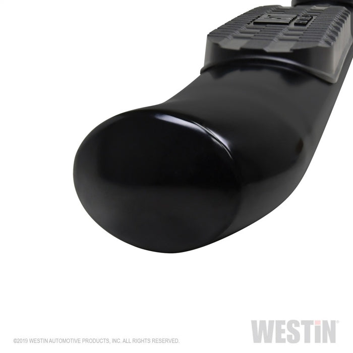 Westin 05-21 Toyota Tacoma Access Cab PRO TRAXX 4 Oval Nerf Step Bars - Blk Westin