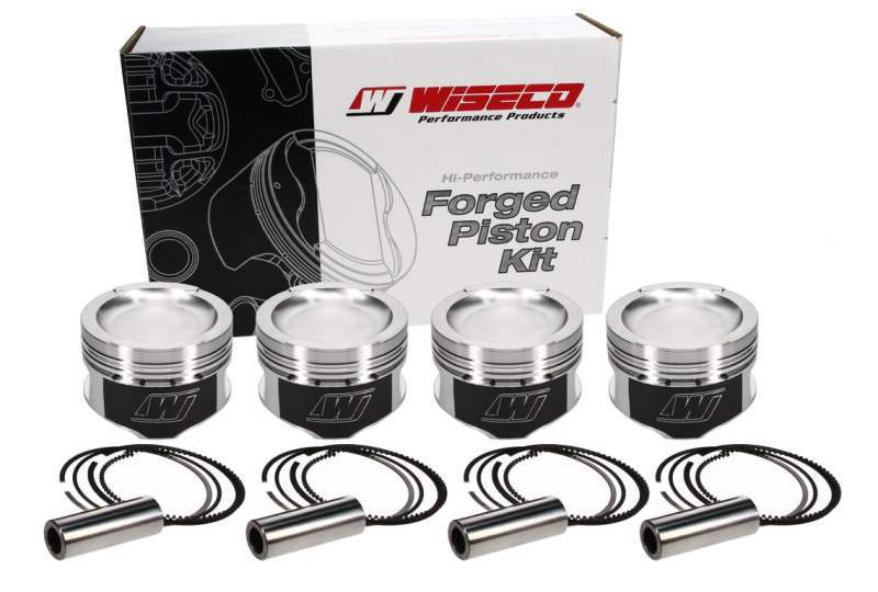 Wiseco Volkswagen ABF 2.0L 16V Golf/Ibiza/A4/Octavia 10.5:1 CR  83.5mm Bore +1 Oversize Piston Set Wiseco