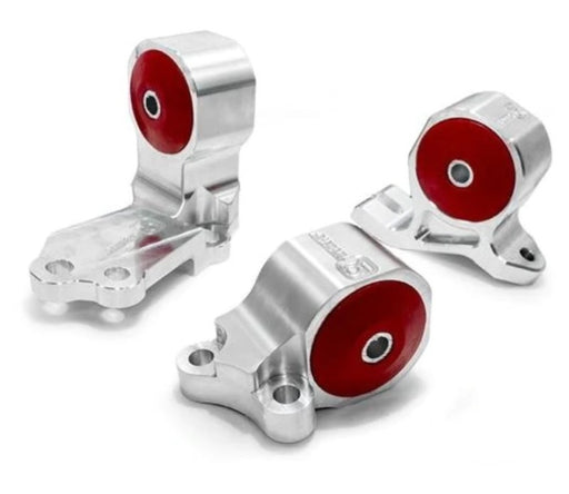 Innovative 88-91 Civic B-Series Black Aluminum Mounts 95A Bushings (Cable to Hydro Conversion) Innovative Mounts