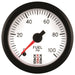 Autometer Stack 52mm 0-100 PSI 1/8in NPTF Male Pro Stepper Motor Fuel Pressure Gauge - White AutoMeter