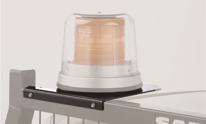 BackRack Light Bracket 11in x 11in Base Safety Rack Universal BackRack