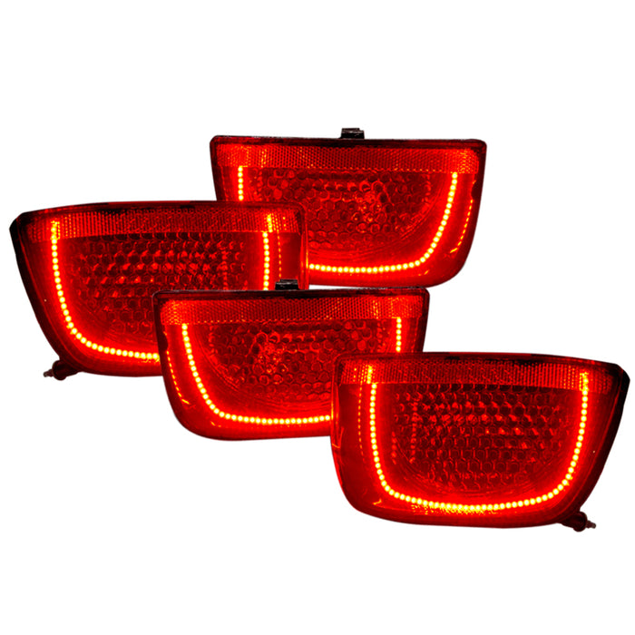 Oracle Chevy Camaro 10-13 Afterburner 2.0 Tail Light Halo Kit - Red SEE WARRANTY ORACLE Lighting