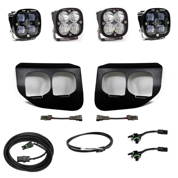 Baja Designs Ford Super Duty (20-On) Fog Lights Dual FPK SAE/Pro DC Baja Designs w/Upfitter Baja Designs