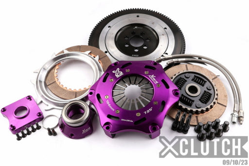 XClutch 07-17 Mitsubishi Lancer EVO X 2.0L 7.25in Twin Sprung Ceramic Clutch Kit XCLUTCH