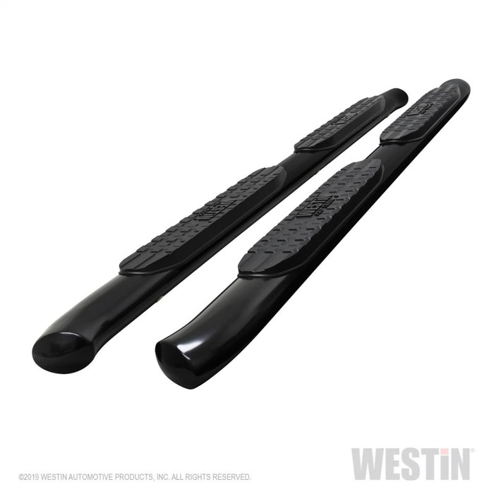 Westin 05-21 Toyota Tacoma Access Cab PRO TRAXX 4 Oval Nerf Step Bars - Blk Westin
