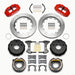 Wilwood Narrow Superlite 4R Rear P-Brk Kit 14.00in Red Big Ford 2.36in Off Bronco 5 x 5.50