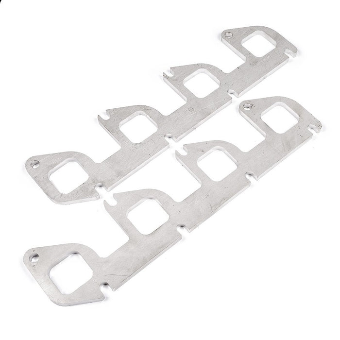Stainless Works Ford 6.2L Square Port Shaped Header 304SS Exhaust Flanges 1-7/8in Primaries Stainless Works