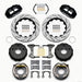 Wilwood Narrow Superlite 4R Rear P-Brk Kit 14.00in Drilled Big Ford 2.00in Off Bronco 5 x 5.50