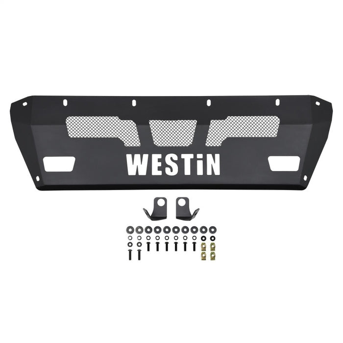 Westin 15-19 Chevrolet Silverado 2500/3500 Pro-Mod Skid Plate - Textured Black Westin