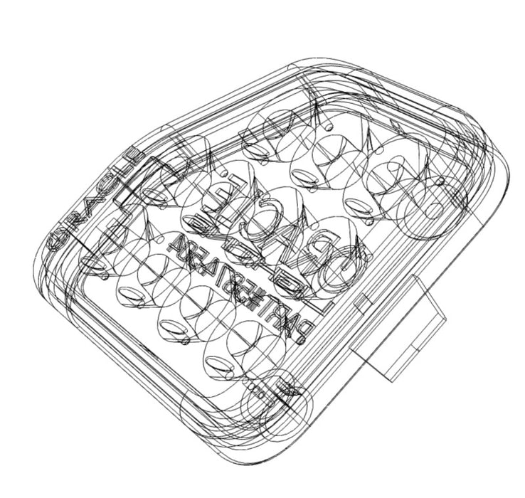 Oracle Rear Bumper LED Reverse Lights for Jeep Wrangler JL - 6000K SEE WARRANTY ORACLE Lighting