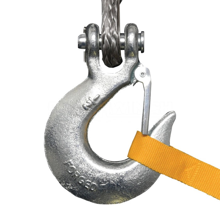 Superwinch 9500 LBS 12V DC 3/8in x 80ft Synthetic Rope Tiger Shark 9500 Winch Superwinch