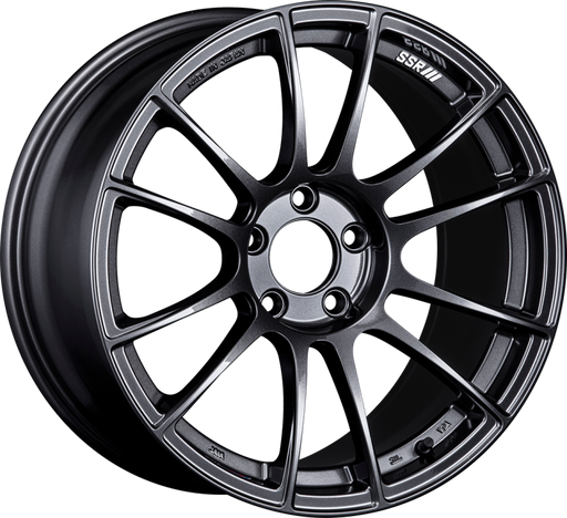 SSR GTX04 19x10.5 5x112 35mm Offset Black Graphite Wheel SSR