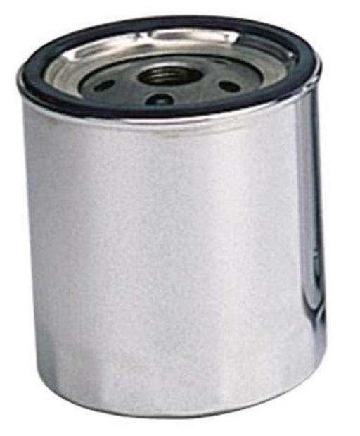 Moroso Chevrolet 13/16in Thread 4-9/32in Tall Oil Filter - Chrome Moroso