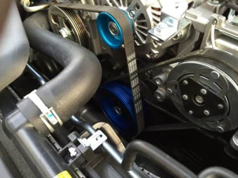 Cusco Subaru STI EJ20 / EJ25 Light Weight Aluminum Pulley Set - Blue Cusco