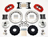 Wilwood Narrow Superlite 6R Front Hub Kit 14.00in Red Chevy C-10 60-87 CPP Drop Spindle