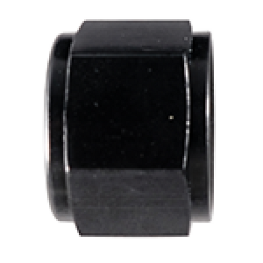 Fragola -10AN Aluminum Flare Cap - Black Fragola